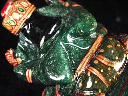 インディアンアベンチュリンガネーシャ ガネーシャ アベンチュリンガネーシャ 天然石ガネーシャ 夢を叶える象