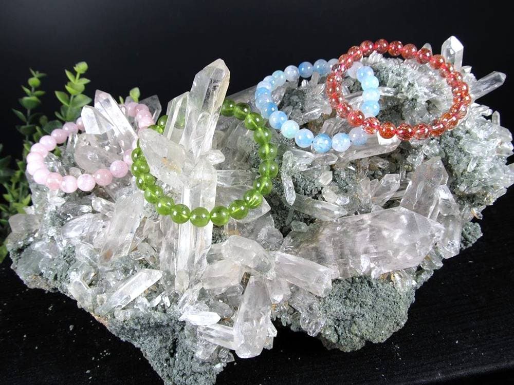 マニハール産 ヒマラヤ マニハール産水晶 水晶クラスター 浄化