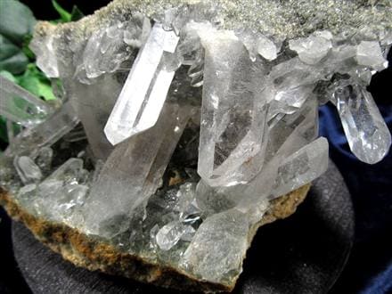 マニハール産 ヒマラヤ マニハール産水晶 水晶クラスター 浄化