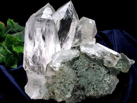 マニハール産 ヒマラヤ マニハール産水晶 水晶クラスター 浄化