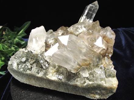 マニハール産 ヒマラヤ マニハール産水晶 水晶クラスター 浄化