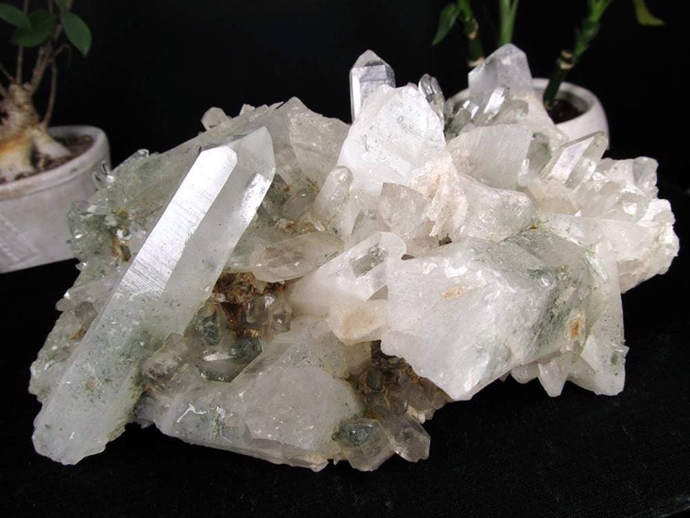 マニハール産 ヒマラヤ マニハール産水晶 水晶クラスター 浄化