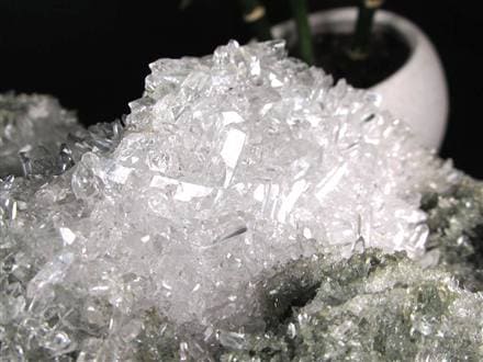 マニハール産 ヒマラヤ マニハール産水晶 水晶クラスター 浄化