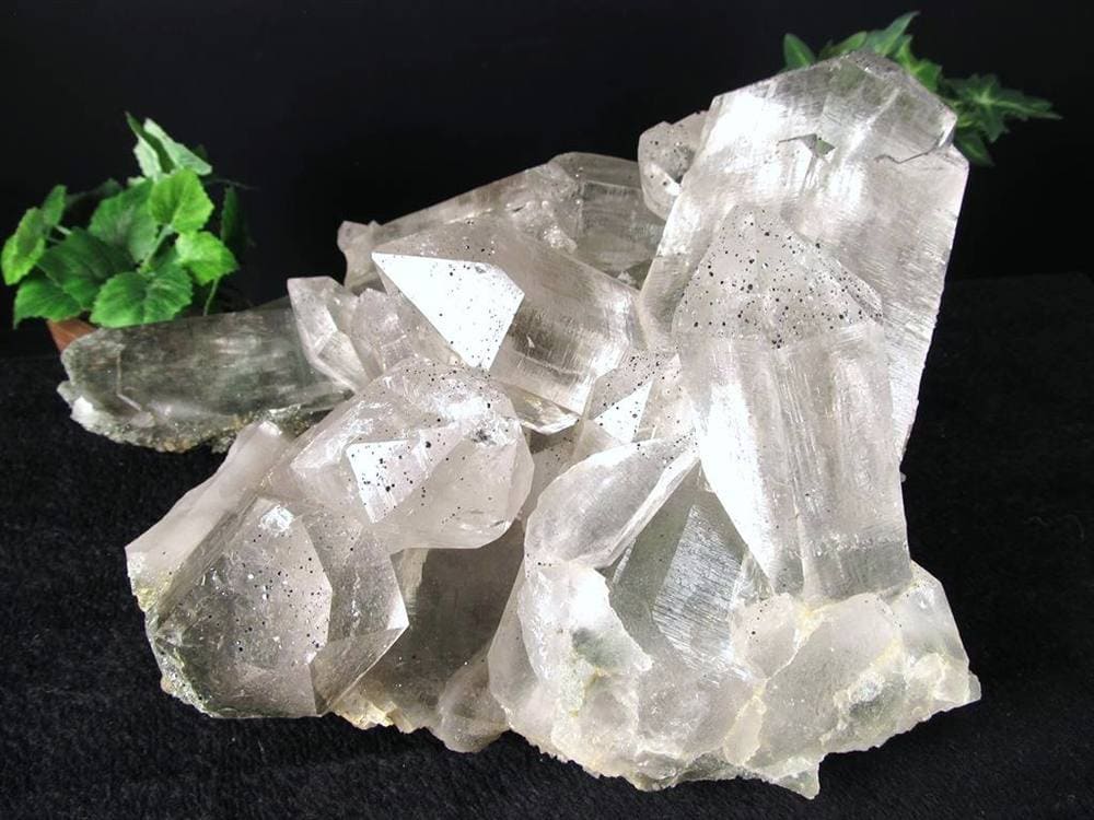 マニハール産 ヒマラヤ マニハール産水晶 水晶クラスター 浄化