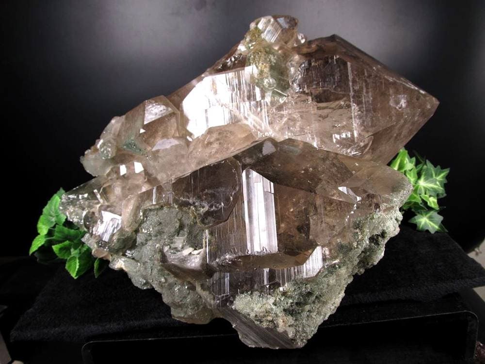 マニハール産 ヒマラヤ マニハール産水晶 水晶クラスター 浄化