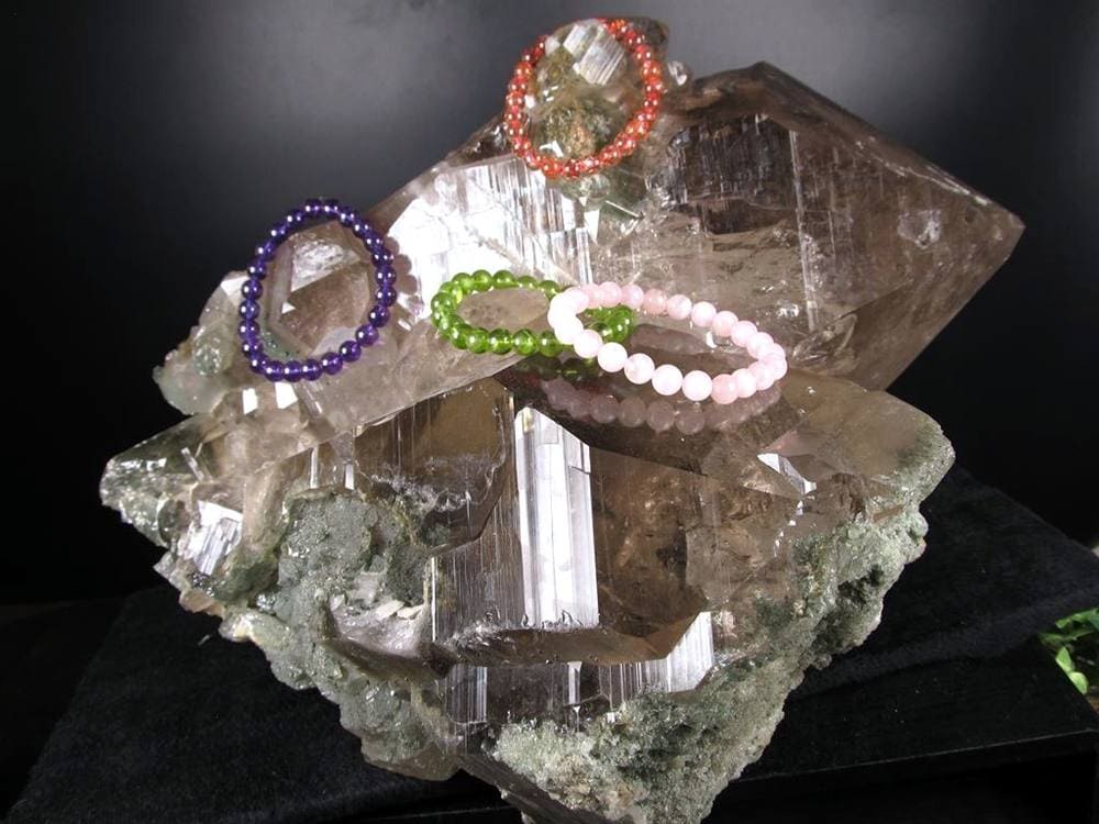 マニハール産 ヒマラヤ マニハール産水晶 水晶クラスター 浄化