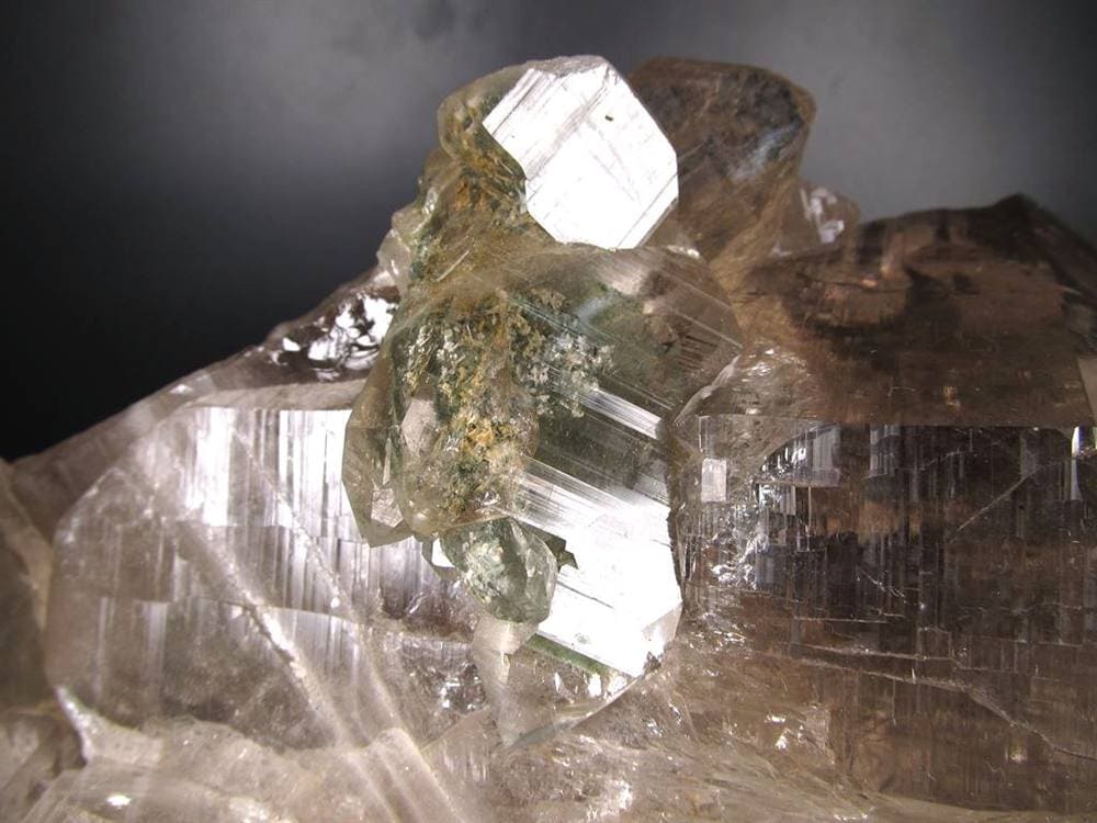 マニハール産 ヒマラヤ マニハール産水晶 水晶クラスター 浄化