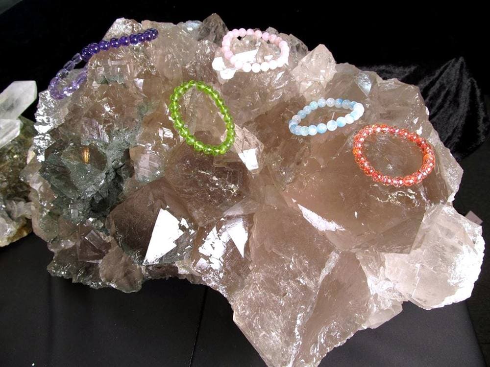 マニハール産 ヒマラヤ マニハール産水晶 水晶クラスター 浄化