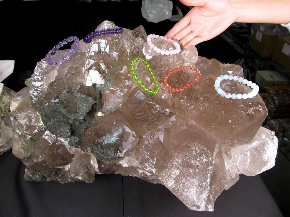 マニハール産 ヒマラヤ マニハール産水晶 水晶クラスター 浄化