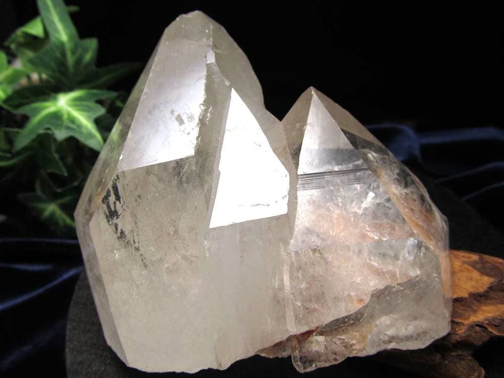 マニハール産 ヒマラヤ マニハール産水晶 水晶クラスター 浄化