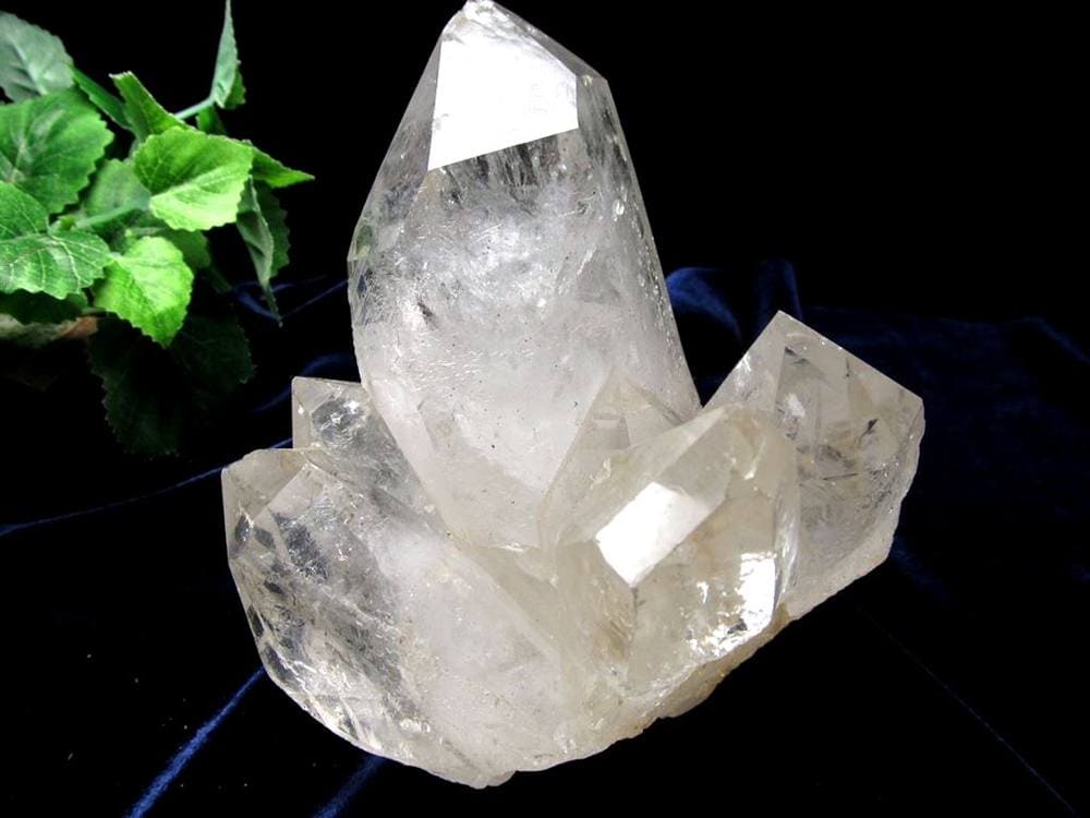 マニハール産 ヒマラヤ マニハール産水晶 水晶クラスター 浄化