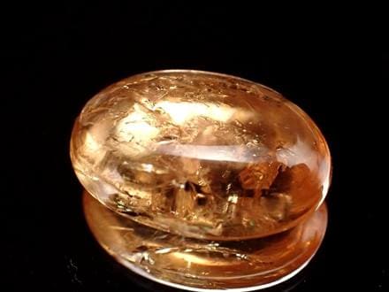 インペリアルトパーズ 宝石 ルース 11月の誕生石 カボション