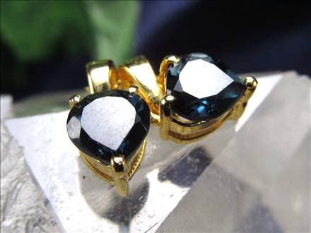 ロンドンブルー トパーズ ペンダントトップ カット インディゴブルー 11月の誕生石