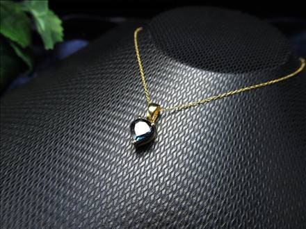 ロンドンブルー トパーズ ペンダントトップ カット インディゴブルー 11月の誕生石