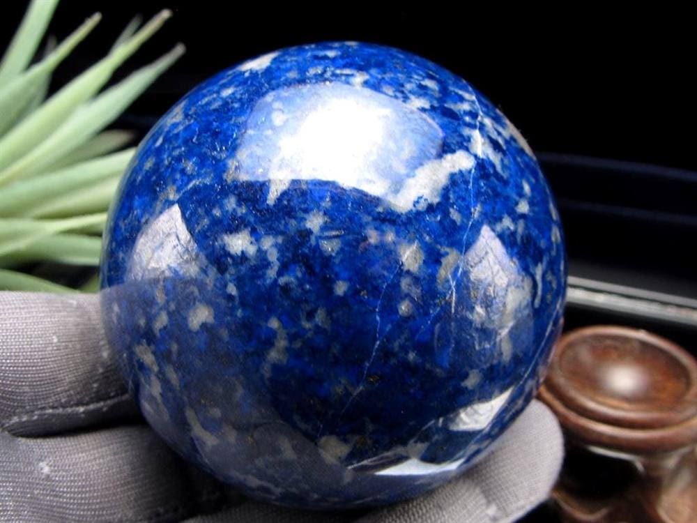 ラピスラズリ 丸玉 パイライト スフィア カルサイト