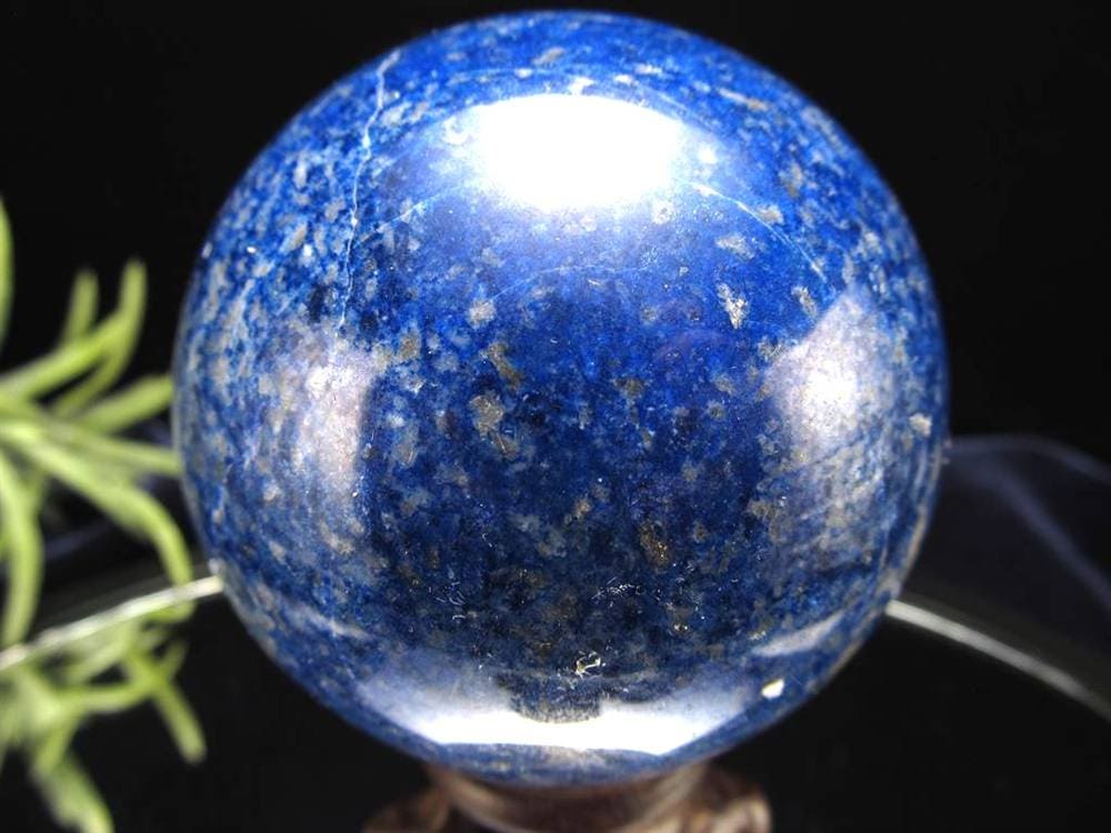 ラピスラズリ 丸玉 パイライト スフィア カルサイト