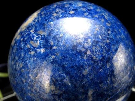 ラピスラズリ 丸玉 パイライト スフィア カルサイト