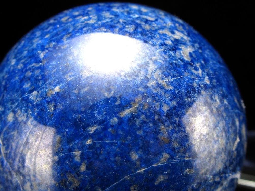 ラピスラズリ 丸玉 パイライト スフィア カルサイト