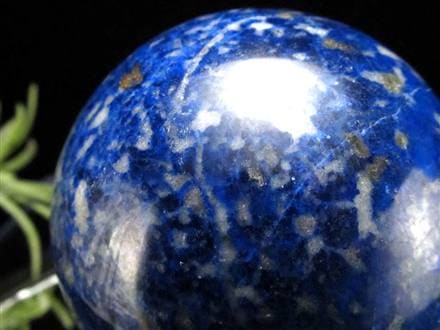 ラピスラズリ 丸玉 パイライト スフィア カルサイト