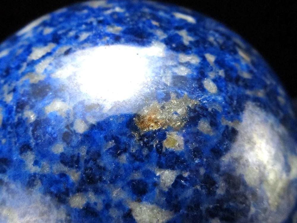 ラピスラズリ 丸玉 パイライト スフィア カルサイト
