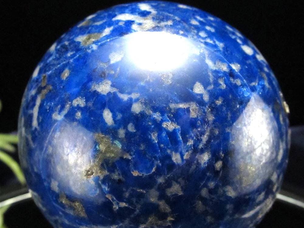 ラピスラズリ 丸玉 パイライト スフィア カルサイト