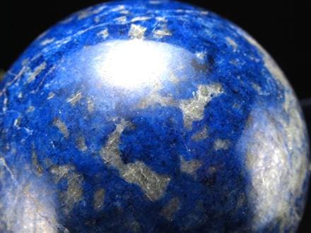 ラピスラズリ 丸玉 パイライト スフィア カルサイト