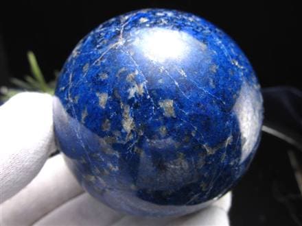ラピスラズリ 丸玉 パイライト スフィア カルサイト