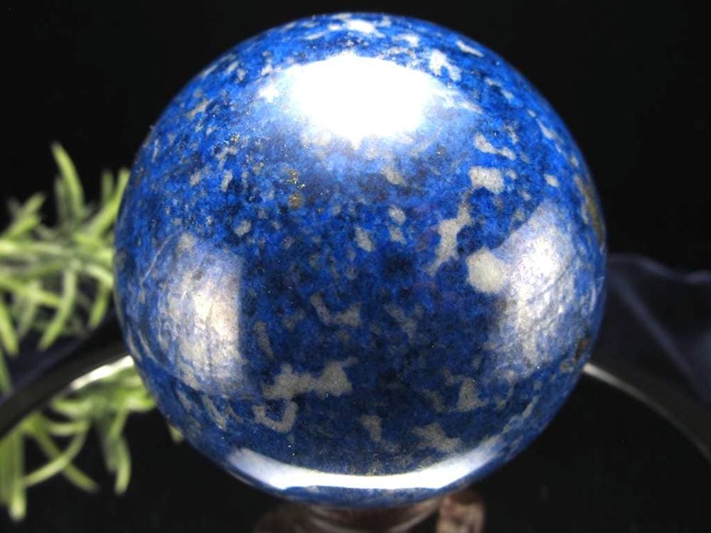 ラピスラズリ 丸玉 パイライト スフィア カルサイト