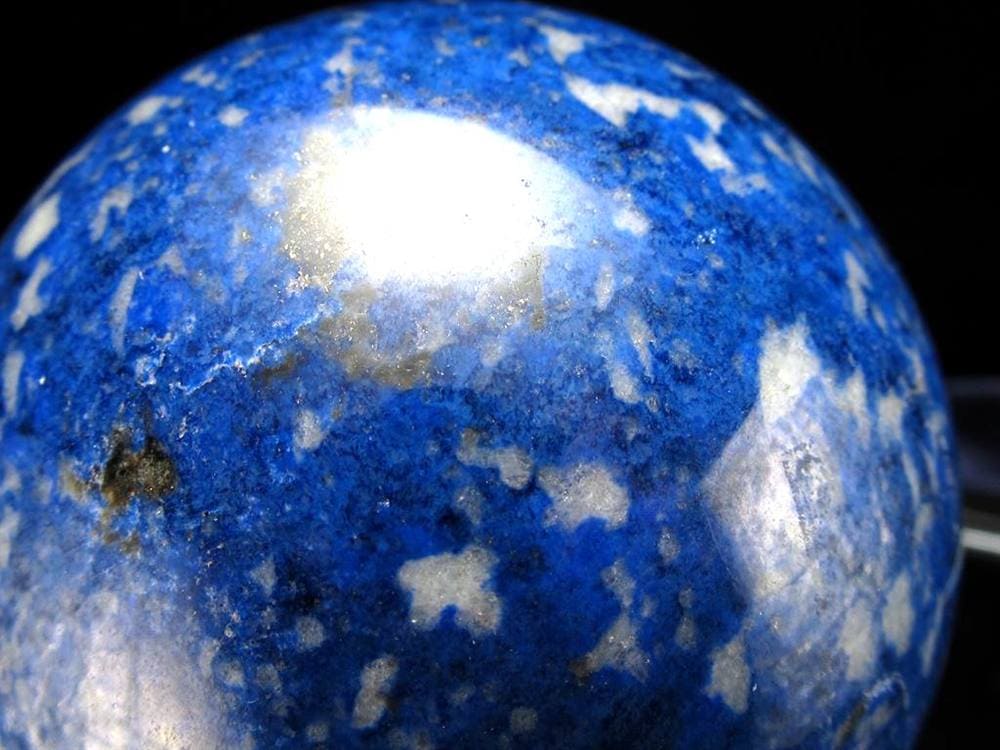 ラピスラズリ 丸玉 パイライト スフィア カルサイト