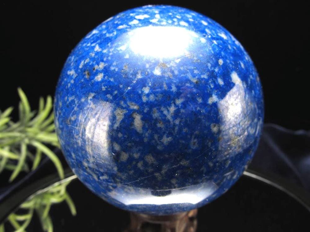 ラピスラズリ 丸玉 パイライト スフィア カルサイト