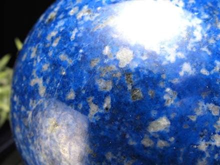 ラピスラズリ 丸玉 パイライト スフィア カルサイト