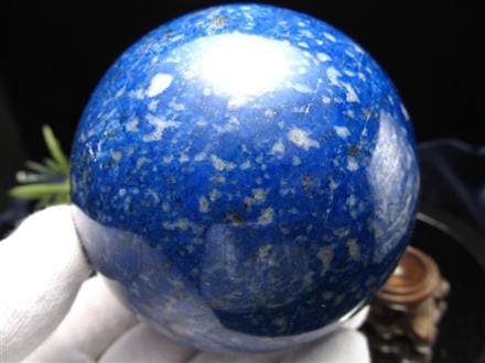 ラピスラズリ 丸玉 パイライト スフィア カルサイト