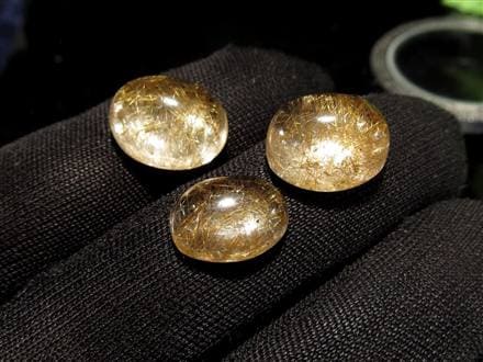 マニハールクォーツ ルチル ヒマラヤ産 ルース 水晶