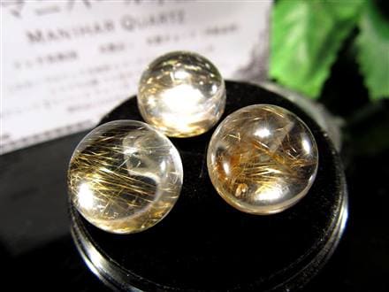 マニハールクォーツ ルチル ヒマラヤ産 ルース 水晶