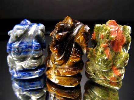 ガネーシャ 夢を叶える象 ガネーシャ彫刻 パワーストーン 天然石ガネーシャ