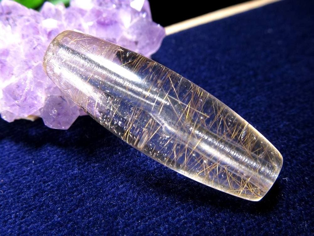 マニハール クォーツ 天珠型 ビーズ石 ヒマラヤ山脈 水晶 御守り