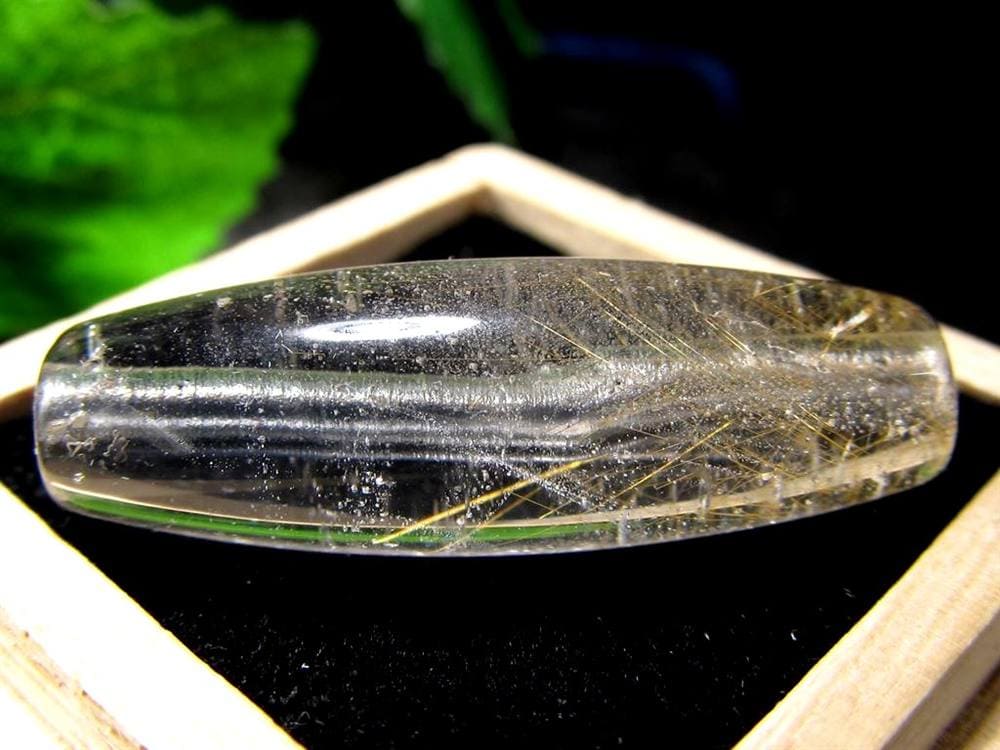 マニハール クォーツ 天珠型 ビーズ石 ヒマラヤ山脈 水晶 御守り