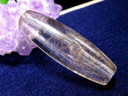 マニハール クォーツ 天珠型 ビーズ石 ヒマラヤ山脈 水晶 御守り