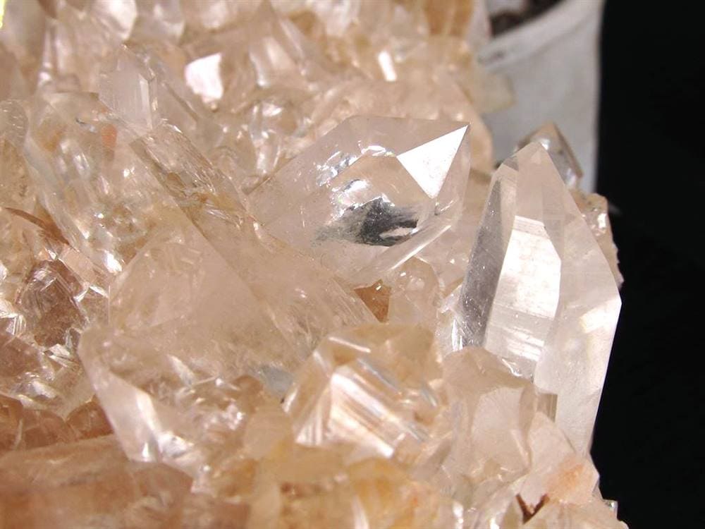 マニカランクォーツ 原石 水晶 マニカラン産 クラスター