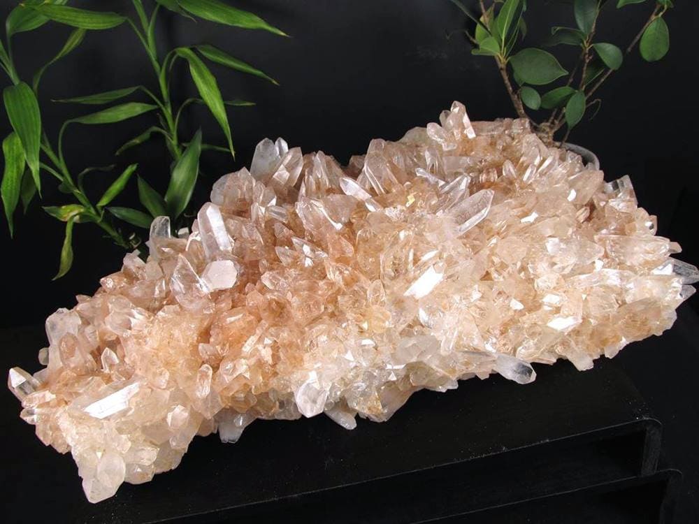 マニカランクォーツ 原石 水晶 マニカラン産 クラスター