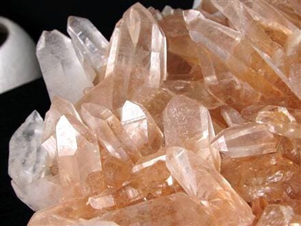 マニカランクォーツ 原石 水晶 マニカラン産 クラスター