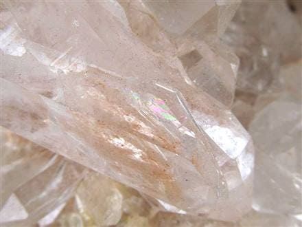 マニカランクォーツ 原石 水晶 マニカラン産 クラスター