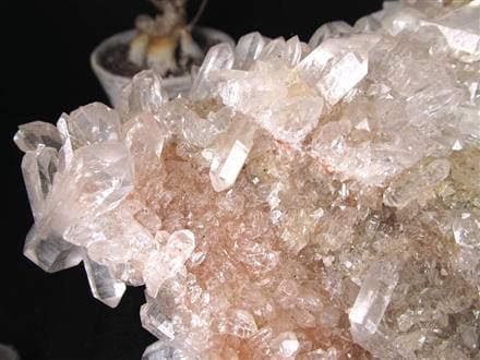 マニカランクォーツ 原石 水晶 マニカラン産 クラスター