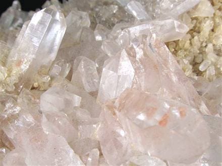 マニカランクォーツ 原石 水晶 マニカラン産 クラスター