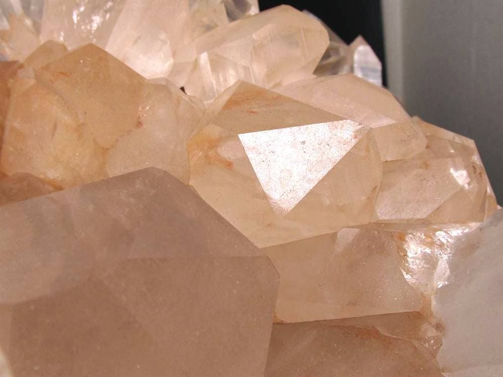 マニカランクォーツ 原石 水晶 マニカラン産 クラスター