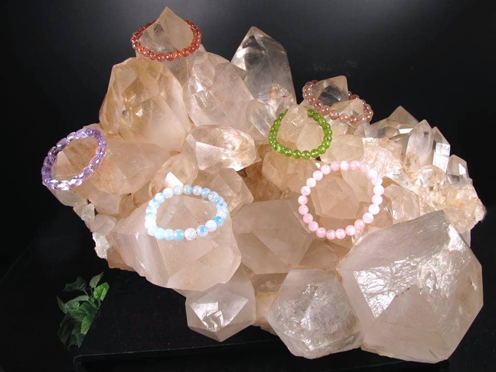 マニカランクォーツ 原石 水晶 マニカラン産 クラスター