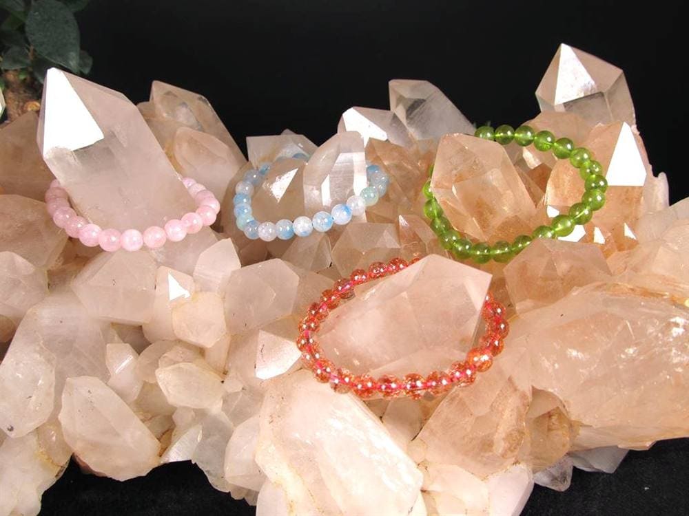 マニカランクォーツ 原石 水晶 マニカラン産 クラスター