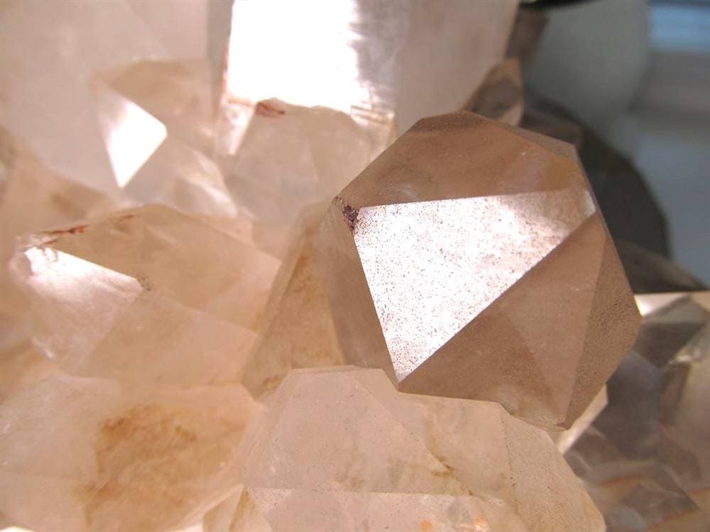 マニカランクォーツ 原石 水晶 マニカラン産 クラスター