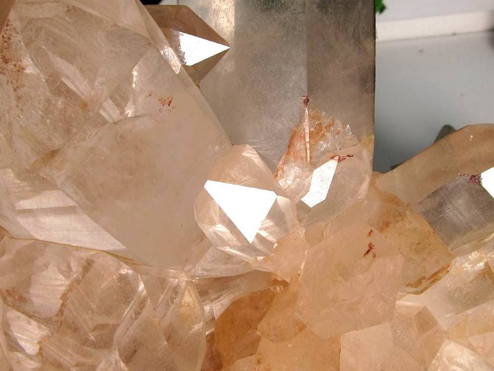 マニカランクォーツ 原石 水晶 マニカラン産 クラスター