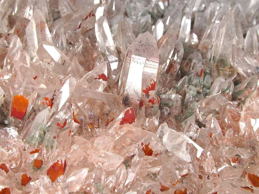 マニカランクォーツ 原石 水晶 マニカラン産 クラスター